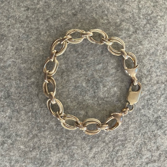 Jewelry - ✨Host Pick✨ Sterling Silver Double Link Chain Bracelet 7.5”